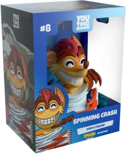 Youtooz Crash Bandicoot: Spinning Crash vinylfigur