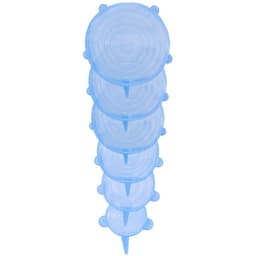 6 x Silikonisuojaus tuoreuskorkkia Keep-fresh-kansi