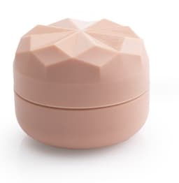 Bærbar 20 ml silikon reisekosmetikkkrukke Rosa