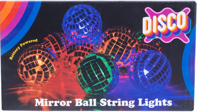 Fizz Creations Disco Ball-ljusslinga