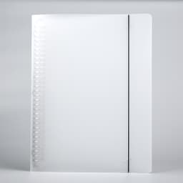 Läpinäkyvä A4-kansio, 30 rengasta, muokattavissa oleva järjestys