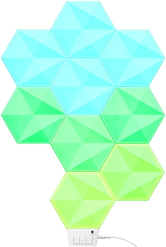 Trust Vybz Hexagon RGB LED-lyspanel-startsæt (pakke 9)