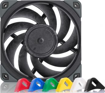Noctua NF-A12x25 120mm PWM-blæser (chromax.sort.swap)