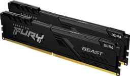 Kingston FURY Beast 16GB DDR4 RAM 3200MT/s CL16 (sort)