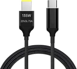 NÖRDIC USB-C to Lenovo Yellow Squre 135W 2m