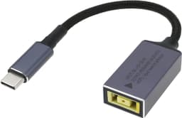 NÖRDIC Lenovo Square Yellow til USB-C-adapter 17cm 100W