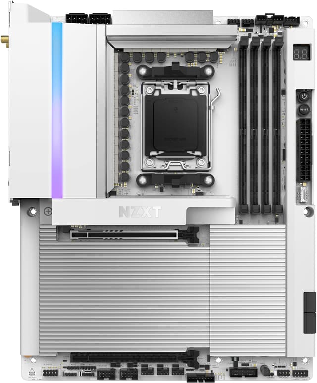 N9 X870E Black Hovedkort - AMD X870E - AMD AM5 socket - DDR5 RAM - ATX