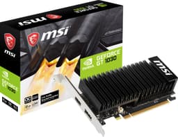 MSI GeForce GT 1030 4GHD4 LP OC 4 GB grafikkort