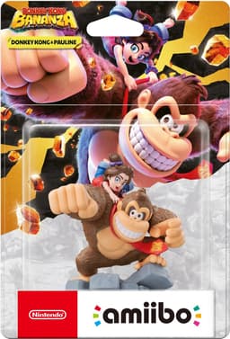 Nintendo Amiibo Donkey Kong Bananza figur (Donkey Kong & Pauline)