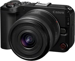 Canon EOS R50 V DSLR kamera (RF-S 14-30mm f4-6,3 objektiv inkludert)