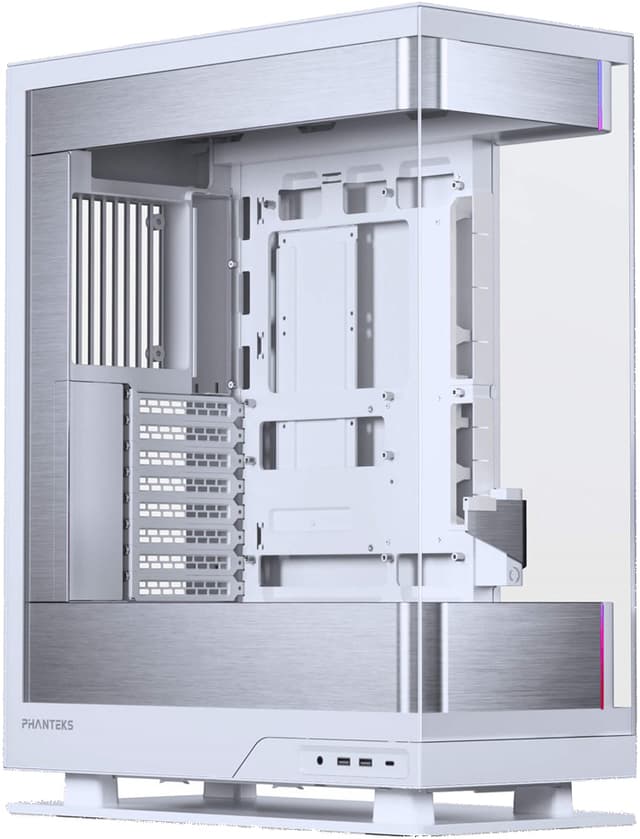 Evolv X2 Case Silver White Mid Tower (hvit)
