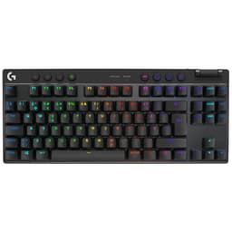 Logitech G PRO X TKL Lightspeed Tactile trådløst gamingtastatur (sort)