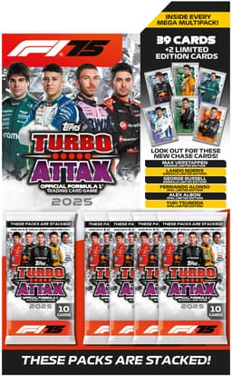 Topps Formula 1 Turbo Mega keräilykorttipakkaus