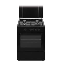 Gasskomfyr Chef - sort, 50cm