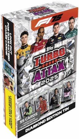Topps Formula 1 Turbo Attax Mega timanttikortit