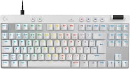 Logitech G - Pro X TKL Rapid Trigger gamingtangentbord (vit)