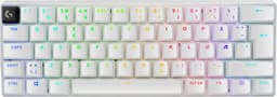 Logitech G Pro X 60 gamingtastatur (hvid)