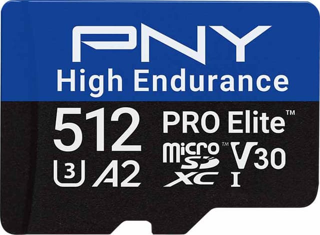 PNY PRO Elite High Endurance microSD-kort 512 GB