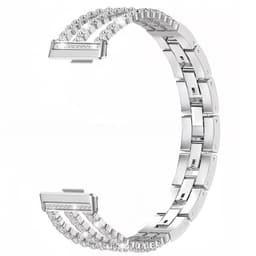 Diamond Chic Urrem Huawei Watch Fit 4 - Sølv