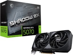 MSI GeForce RTX 5070 12G SHADOW 2X OC grafikkort