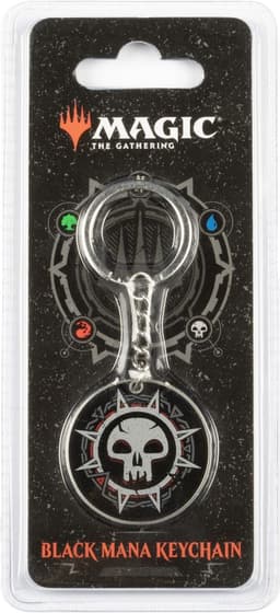 Konix Magic The Gathering nøglering (Black Mana)