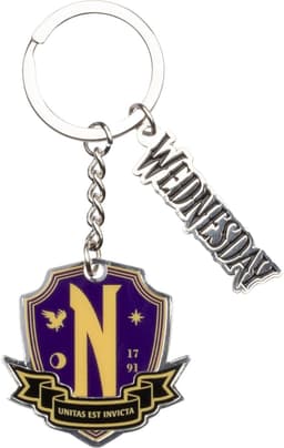 Konix Wednesday nyckelkedja (Nevermore)