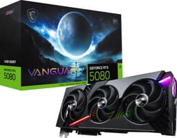 MSI GeForce RTX 5080 16G VANGUARD SOC grafikkort
