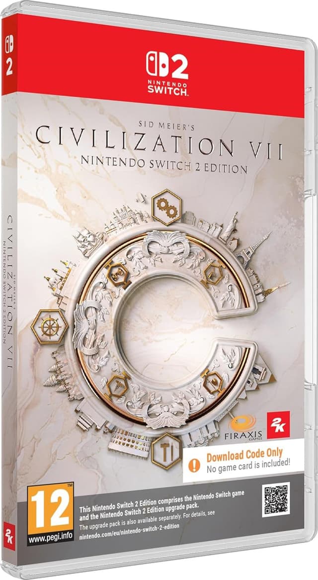 Civilization VII - Nintendo Switch 2 Edition - Kode i æsken