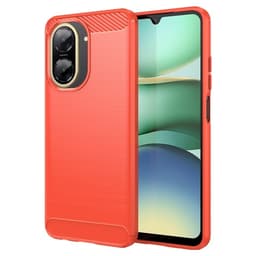 SKALO Xiaomi Redmi A5 4G Armor Carbon Cover - Rød