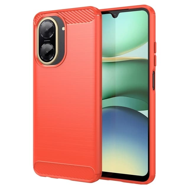 SKALO Xiaomi Redmi A5 4G Armor Carbon Skal - Röd