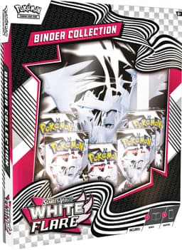 Pokemon TCG Scarlet & Violet 10.5 White Flare Binder Collection