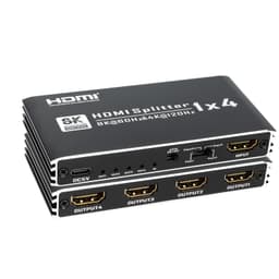 NÖRDIC 1 till 4 Splitter HDMI 2.1 8K60Hz 4K120Hz