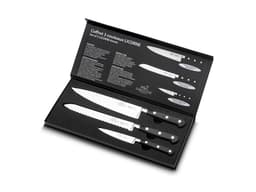 Lion Sabatier International Knivsæt med brødkniv Steel/Black