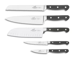 Sabatier Pluton Knife set 5 parts Steel/Black