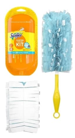 Swiffer Fjærstøvsuger med 5 påfyllingsbokser