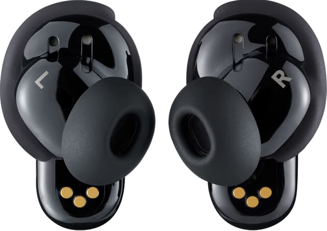 Bose QuietComfort Ultra Gen 2 trådlösa in-ear-hörlurar (svarta)