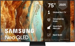 Samsung 75" QN70F Neo QLED 4K Edge MiniLED Smart TV (2025)