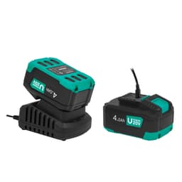 VONROC VPower 20V Startpaket – 4.0Ah Batteri & Snabbladdare – Litiumjon – 86W – CD836AA
