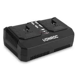 VONROC VPower 20V Dubbelladdare – 88W, 4.0A
