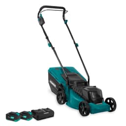 VONROC Plæneklipper 40V - 4.0Ah - 33cm | 30L | kulfri motor | Inkl. 2x 4.0Ah akku og oplader