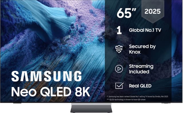 Samsung 65" QN990F Neo QLED 8K MiniLED Smart TV (2025)