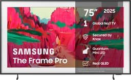 Samsung 75" The Frame Pro Neo QLED 4K Edge MiniLED Smart TV (2025)