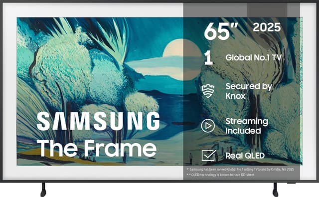 Samsung 65” The Frame 4K QLED Smart TV (2025)
