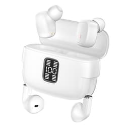 2 paria langattomia kuulokkeita Bluetooth 5.3 -nappikuulokkeet urheilukuulokkeet melunvaimennuksella - valkoinen