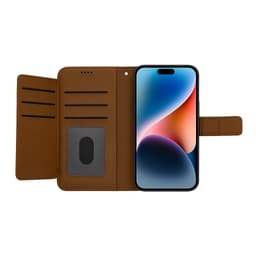 Snapcase Leather Wallet 9 Card Iphone 16 Pro (Brown)