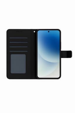 Snapcase Samsung A56 leather wallet 4 card (Black)