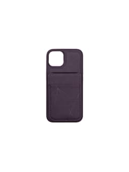 Snapcase Iphone 15 flipfodral 4 kort (Lila)