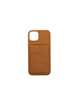 Snapcase Iphone 15 flipfodral 4 kort (Ljusbrun)