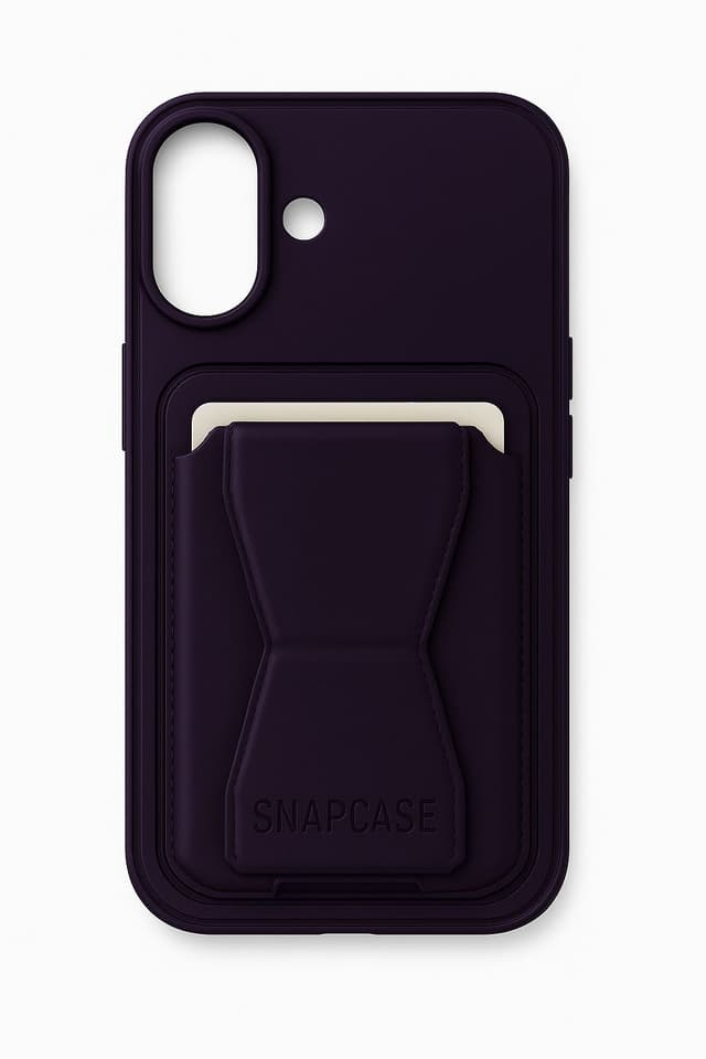 Snapcase Iphone 16 Pro 2-korts Plånbok (Mörklila)