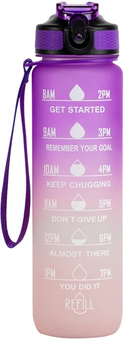 Motivation Bottle vesipullo PPNMotBtl1000BrPu/Pur (violetti)